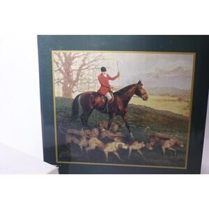Markings, Photo Album, Scrap Book, Foxhunting Painting Cover, Boxed, Hardcover,
